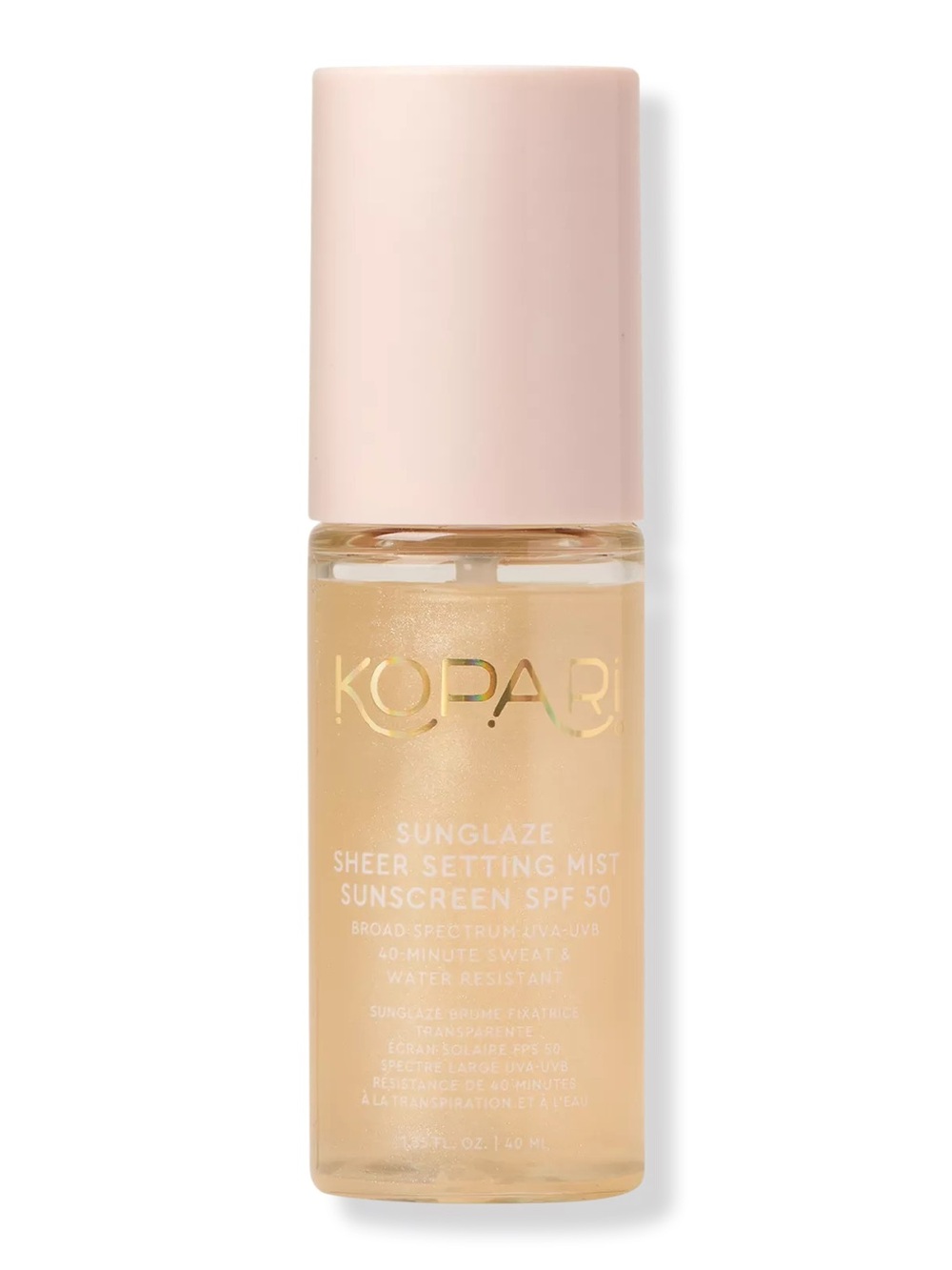 Kopari Beauty Sunglaze Sheer Setting Mist Sunscreen SPF 50 40ml